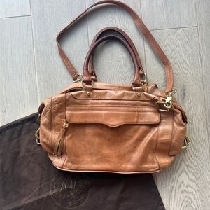 Rebecca Minkoff Brown Leather Satchel Handbag EUC - $495 MSRP